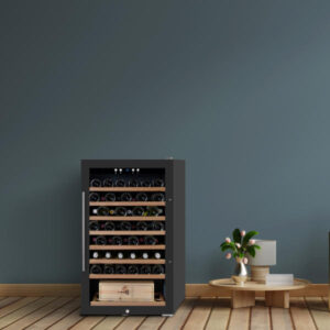 מקרר יין מתקדם עם מדפי עץ עד 75 בקבוקים SU-75B