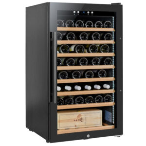 מקרר יין מתקדם עם מדפי עץ עד 75 בקבוקים SU-75B