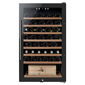 מקרר יין מתקדם עם מדפי עץ עד 75 בקבוקים SU-75B
