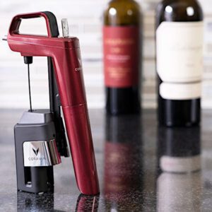 CORAVIN Model Six Core Burgundy - מערכת לשימור ולמזיגת יין