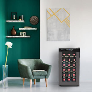 מקרר יין טרמו-אלקטרי עד 18 בקבוקים CH-50FD1