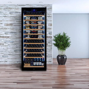מקרר יין ענק עם מידוף VinoView עד 300 בקבוקים SU-300B