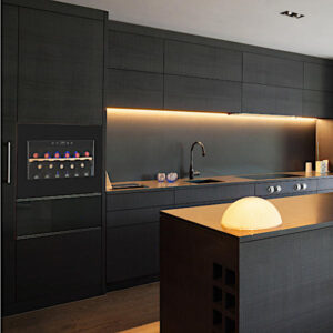 מקרר יין אינטגרלי עילי עד 17 בקבוקים Touch-to-Open דגם SU-17B