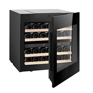 מקרר יין אינטגרלי עילי עד 24 בקבוקים שני אזורי קירור Touch-to-Open דגם SU-24P