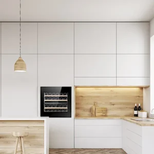 מקרר יין אינטגרלי עילי עד 24 בקבוקים שני אזורי קירור Touch-to-Open דגם SU-24P